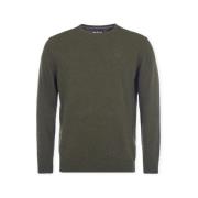 Trui Barbour Essential Crew Neck Jumper - Seaweed