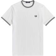 T-shirt Korte Mouw Fred Perry Fp Twin Tipped T-Shirt