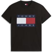 T-shirt Korte Mouw Tommy Jeans Tjm Reg Big Flag Ss