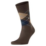 Socks Burlington Manchester Sok Ruit Bruin 5043