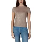 T-shirt Korte Mouw Guess SS MOCK NECK ALL OVER 4G TEE W4BI26 J1314