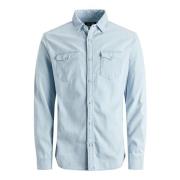 Overhemd Lange Mouw Jack &amp; Jones 12138115 SHERIDAN-LIGHT BLUE