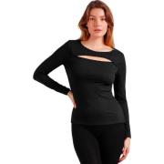 T-Shirt Lange Mouw Admas Top met lange mouwen Agujero Rib