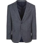Blazer Suitable Birds Eye Colbert Merinowol Navy