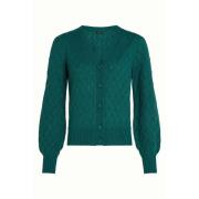 Vest King Louie 09052 Cardi V Farfalle Spruced Green