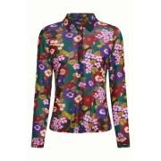 Overhemd King Louie 09973 Blouse Ramone Mesh Muti Color