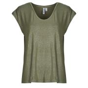 T-shirt Korte Mouw Pieces PCALICE SS GLITTER TEE