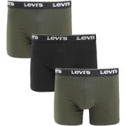 Boxers Levis Boxershorts 3-Pack Uni Kaki Combo