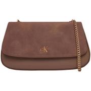 Schoudertas Calvin Klein Jeans CK CONV CHAIN BRUSHED MEDIUM BAG LV04F3...