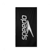Zwembroek Speedo Serviette de sport Logo élégante noire et blanche
