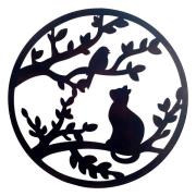 Beeldjes Signes Grimalt Vogelwand En Kat