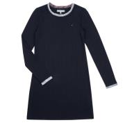 Korte Jurk Tommy Hilfiger TOMMY TAPE RIB DRESS