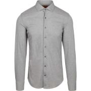 Overhemd Lange Mouw Suitable Knitted Grijs