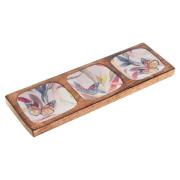 Schaaltjes en manden Signes Grimalt Vlinders Dienblad