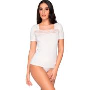 T-shirt Korte Mouw Luna Top met slipe mouwen Micro Touch Splendida