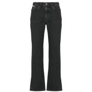 Straight Jeans Calvin Klein Jeans LONGUEUR REGULAR HIGH RISE STRAIGHT ...