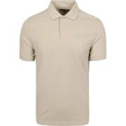 T-shirt Barbour Pique Polo Beige