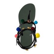 Teenslippers Uzurii Pompom