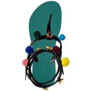 Sandalen Uzurii Pompom