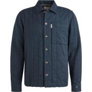 Sweater Cast Iron Overshirt Dobby Stripe Navy