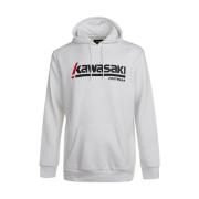 Sweater Kawasaki Killa Unisex Hooded Sweatshirt K202153 1002 White