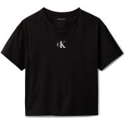 T-shirt Korte Mouw Calvin Klein Jeans Ck Logo Boxy T-Shirt