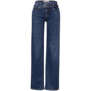 Flared/Bootcut Street One Style Emee Wide Leg,mw,mid blue 380535