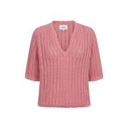 Overhemd Nümph 705481 Nupoelle SS Pullover 2718 Flamingo Pink