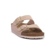 Slippers BIRKENSTOCK ARIZONA NEW BEIGE CALZ S