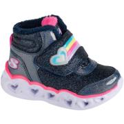 Hoge Sneakers Skechers Heart Lights - Brilliant Rainbow