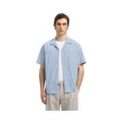 Overhemd Lange Mouw Selected Rlxholger Stripe S/S Shirt - Light Blue S...