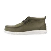Hoge Sneakers HEYDUDE Sport Zapatillas Hombre Modèle Wally Mid Canvas