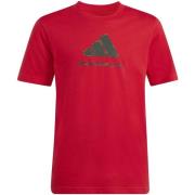 T-shirt Korte Mouw adidas J Camo Train T2