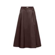 Rok Object Dina Oz Skirt - Seal Brown