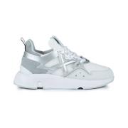 Lage Sneakers Munich Clik Woman 4172067 Blanco/Plata