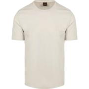 T-shirt BOSS T-shirt Tales Ecru