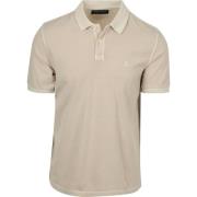 Polo Shirt Korte Mouw Marc O'Polo Poloshirt Piqué Oat Beige