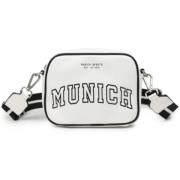 Schoudertas Munich 7113303 Court Crossbody Camera White