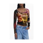 T-Shirt Lange Mouw Desigual 25wwtk38