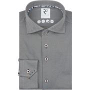 Overhemd Lange Mouw R2 Amsterdam R2 Overhemd Technical Knitted Dobby G...