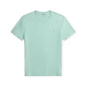 T-shirt Korte Mouw Polo Ralph Lauren Custom Slim Fit T-Shirt - Pale Gr...