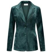 Broek Helena Hart 7425Uni Blazer Velour Midi Uni Green