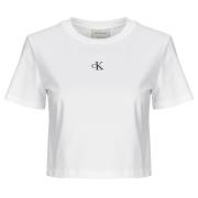 T-shirt Korte Mouw Calvin Klein Jeans A - SS LOGO CROPPED TEE