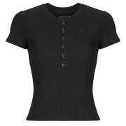 T-shirt Korte Mouw Guess GJ SS HENLEY WAFFLE