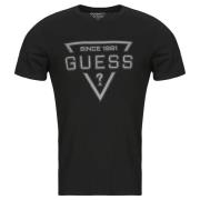 T-shirt Korte Mouw Guess SS BSC PAINTED TRIANGLE TEE