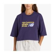 T-shirt Korte Mouw New Balance ATHLETICS PREMIUM TSHIRT