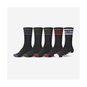 Sokken Globe Tilt hi crew sock 5 pack