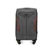 Koffer Solier WALIZKASTL1801DARKGREYBROWN23M52387