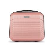 Koffer Solier Kuferek Podrózny Maly Abs Stl945 Rózowy