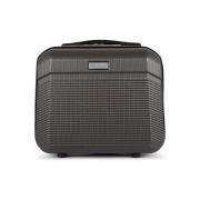 Koffer Solier Kuferek Podrózny Maly Abs Stl945 Ciemny Szary